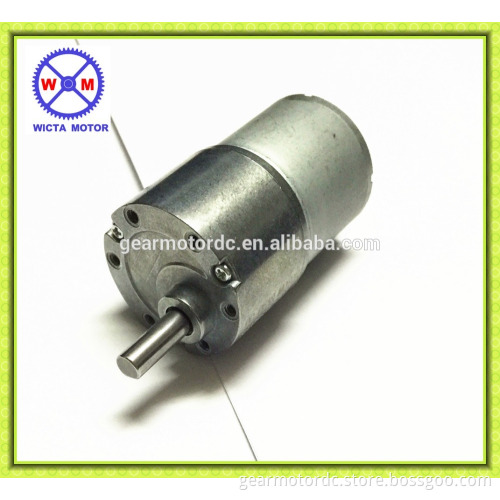 12v low rpm 50mm diameter reversible high torque dc gear motor